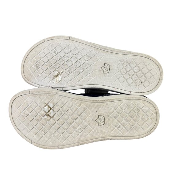 Spenco Sanabel Sandals Womens 8 Blue Suede Orthotic Adjustable Strappy Comfort - Picture 10 of 11